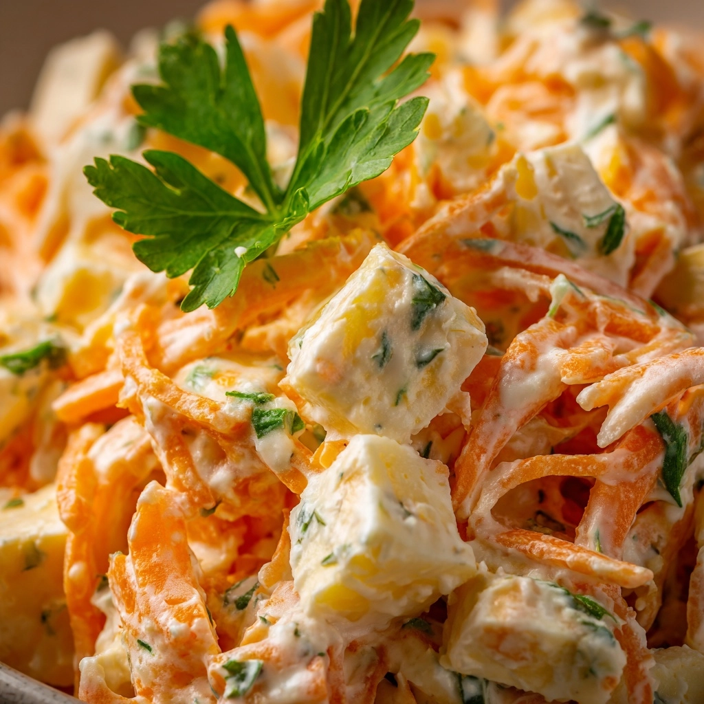 Creamy Carrot Salad Recipe - Recipe Image