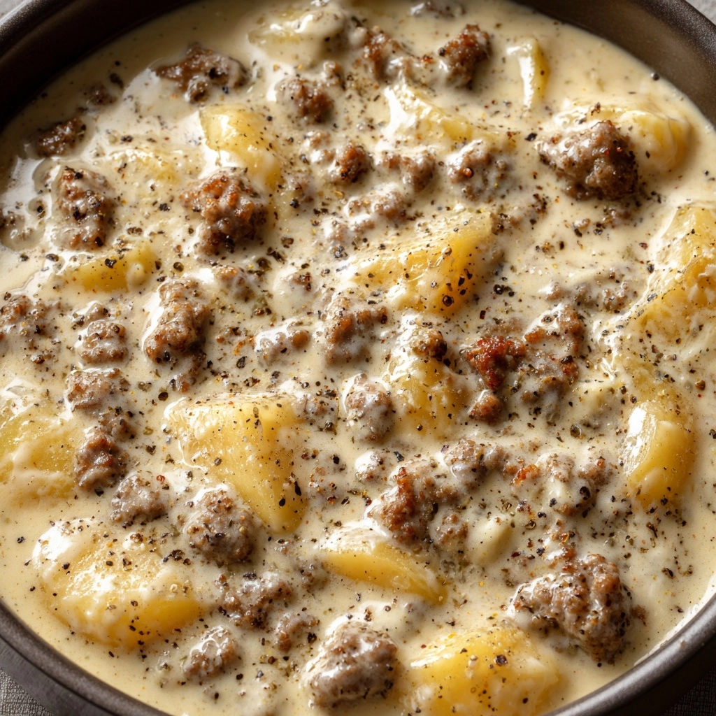 Pioneer Woman Sausage Gravy Recipe - Recipe Image