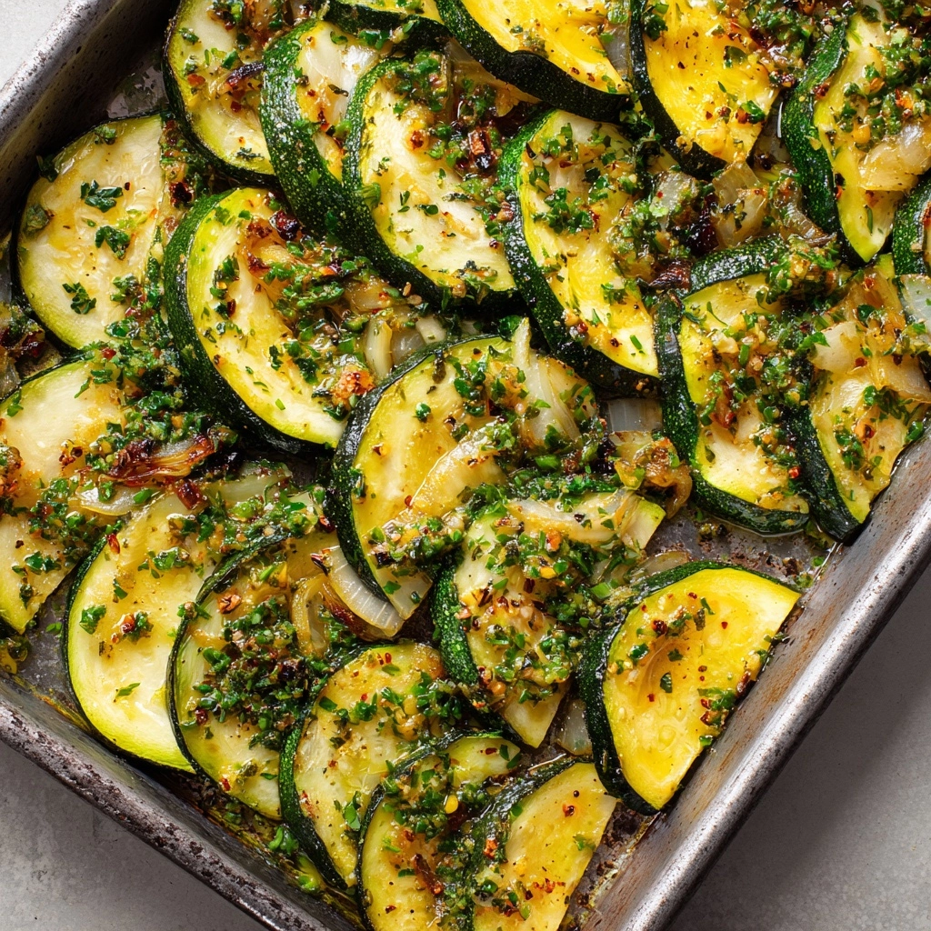 Roasted Garlic and Herb Zucchini Recipe - Recipe Image