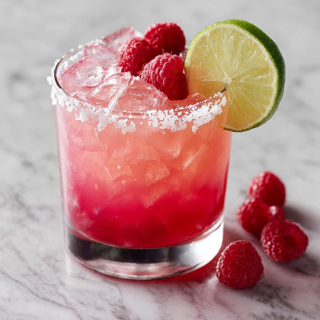 Raspberry Coconut Margarita Recipe - Recipe Image