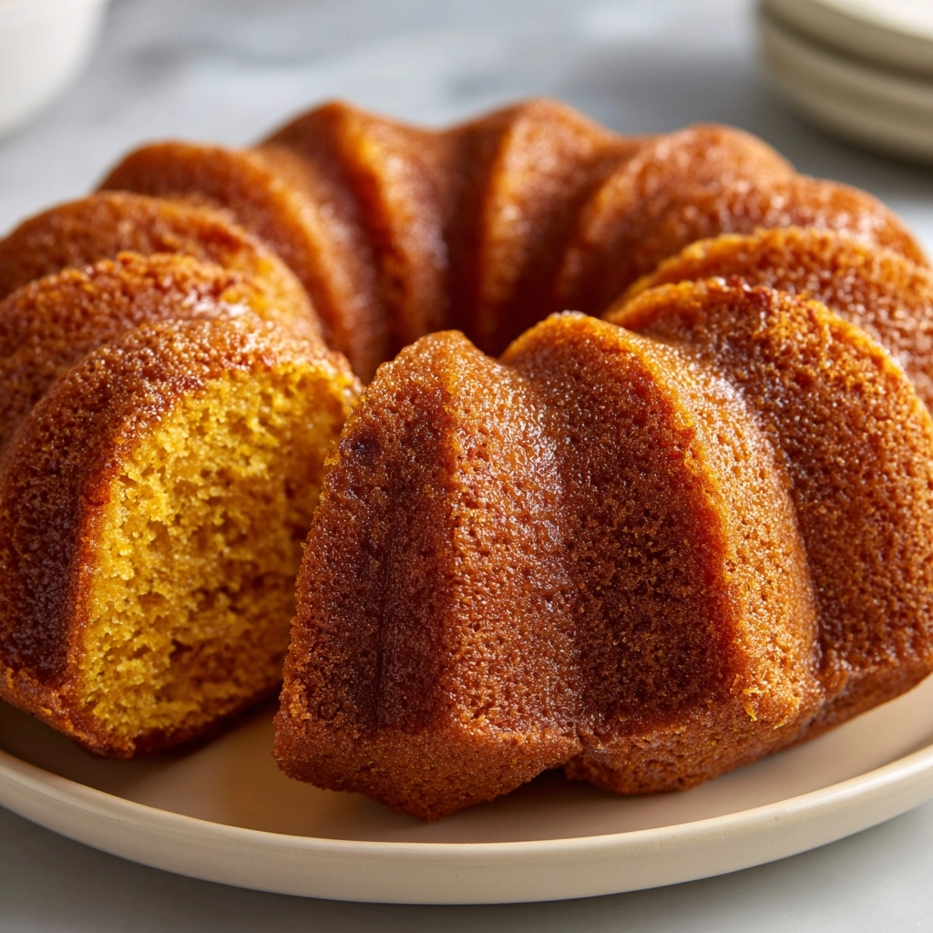 Buttermilk Pumpkin Pound Cake Recipe