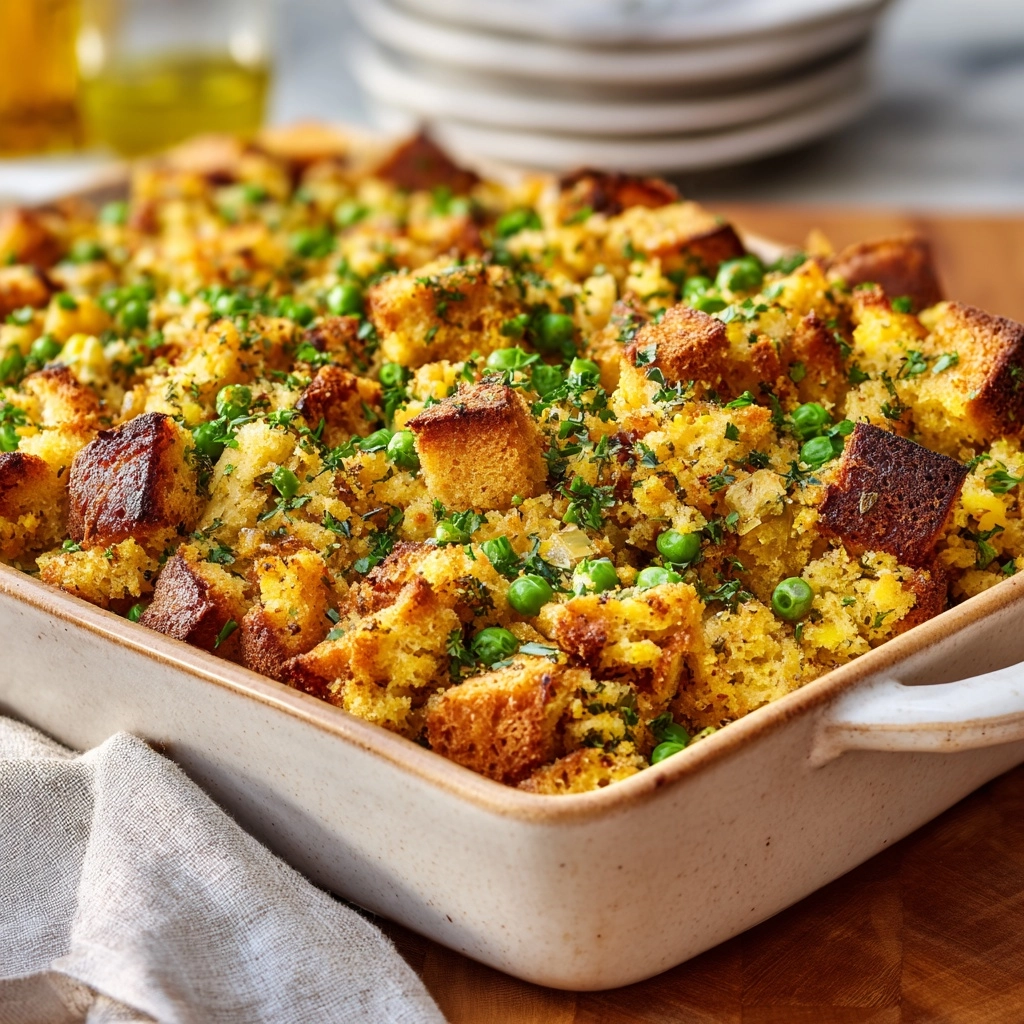 Mama’s Cornbread Dressing Recipe - Recipe Image