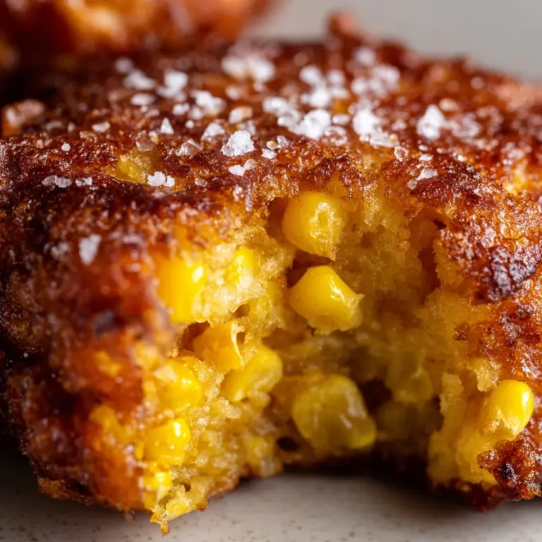 Crispy Cheddar Corn Potato Fritters Recipe