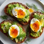 Avocado Toast with Soft-Boiled Eggs and Dill Recipe