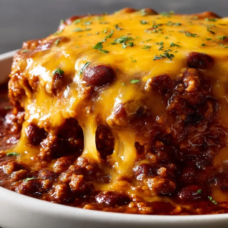 Fully Loaded Classic Chili Cheese Dog Casserole Recipe