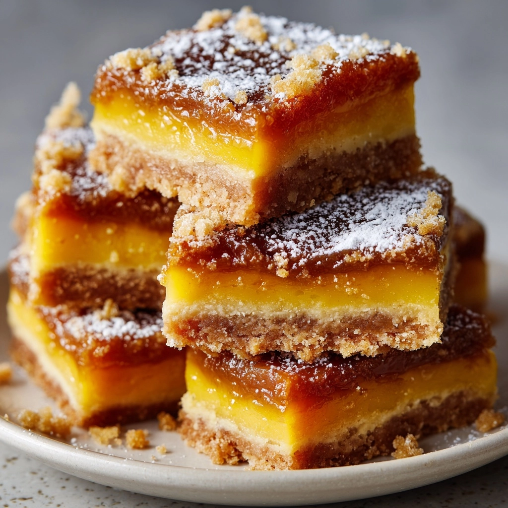 Salted Caramel Gooey Butter Bars Recipe - Recipe Image