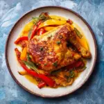 Roasted Chicken with Fennel and Peppers Recipe