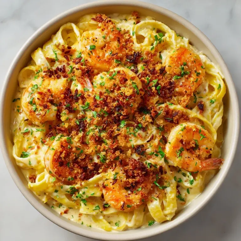 Mouthwatering Creamy Chilli Garlic Prawn Pasta Recipe