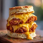 Buttermilk Biscuit Fried Chicken Sandwich Recipe