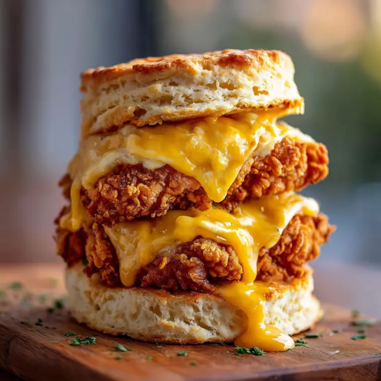 Buttermilk Biscuit Fried Chicken Sandwich Recipe