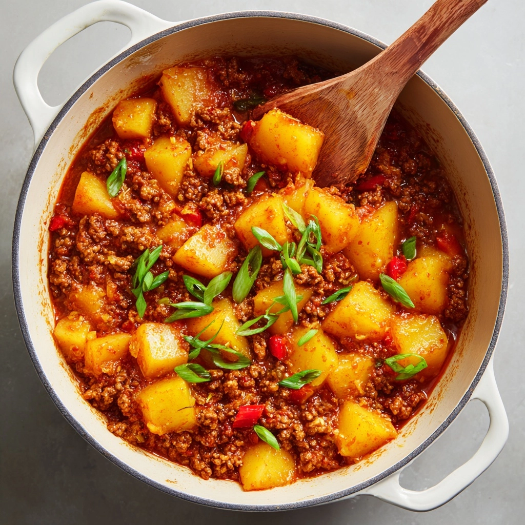 Beef and Potato Skillet Recipe - Recipe Image