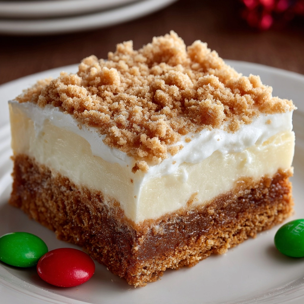 Gingerbread Cookie Bars Recipe - Recipe Image