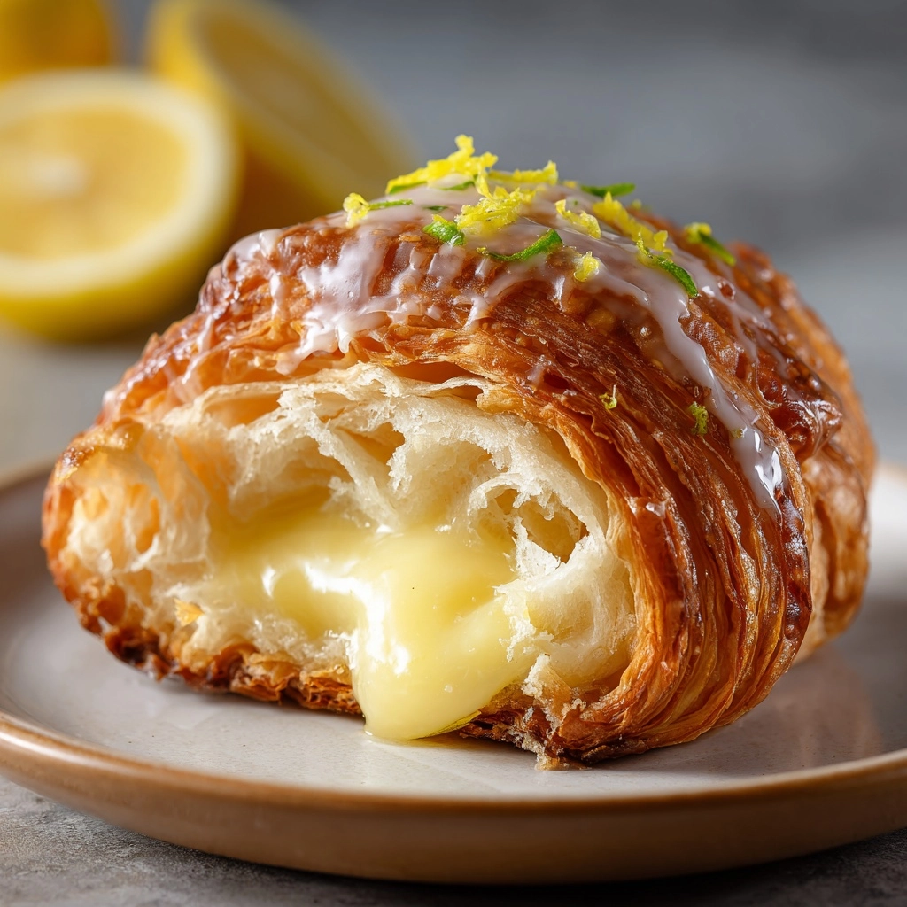 Lemon Cream Cheese Crescent Rolls Recipe - Recipe Image