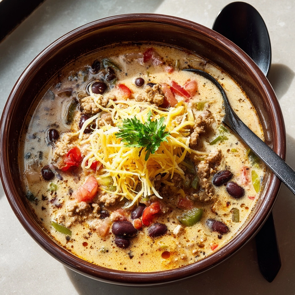 Low Carb Taco Soup Recipe - Recipe Image
