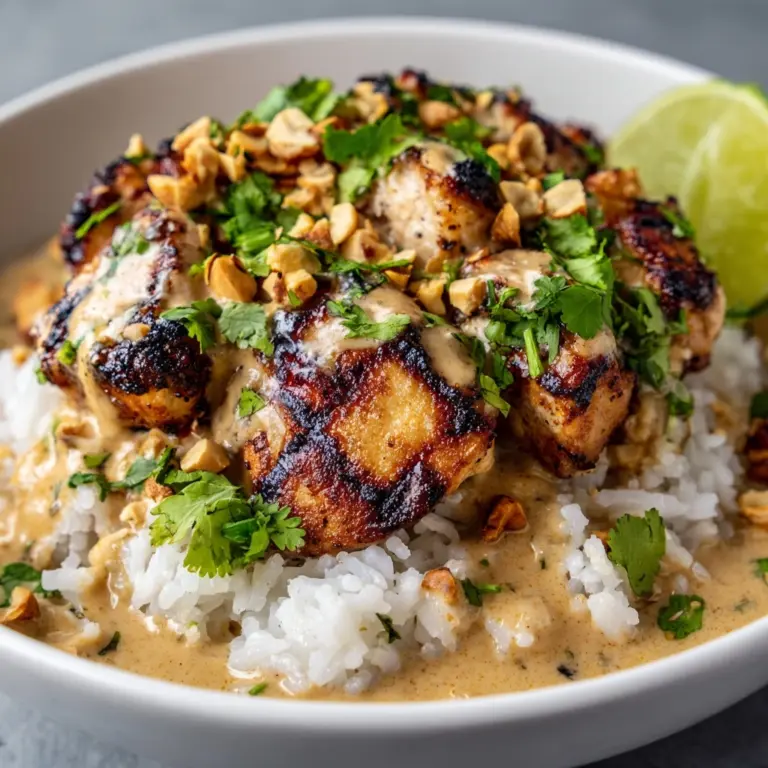 Thai Peanut Chicken Recipe