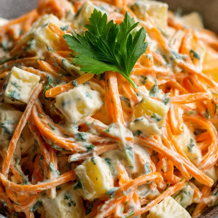 Creamy Carrot Salad Recipe