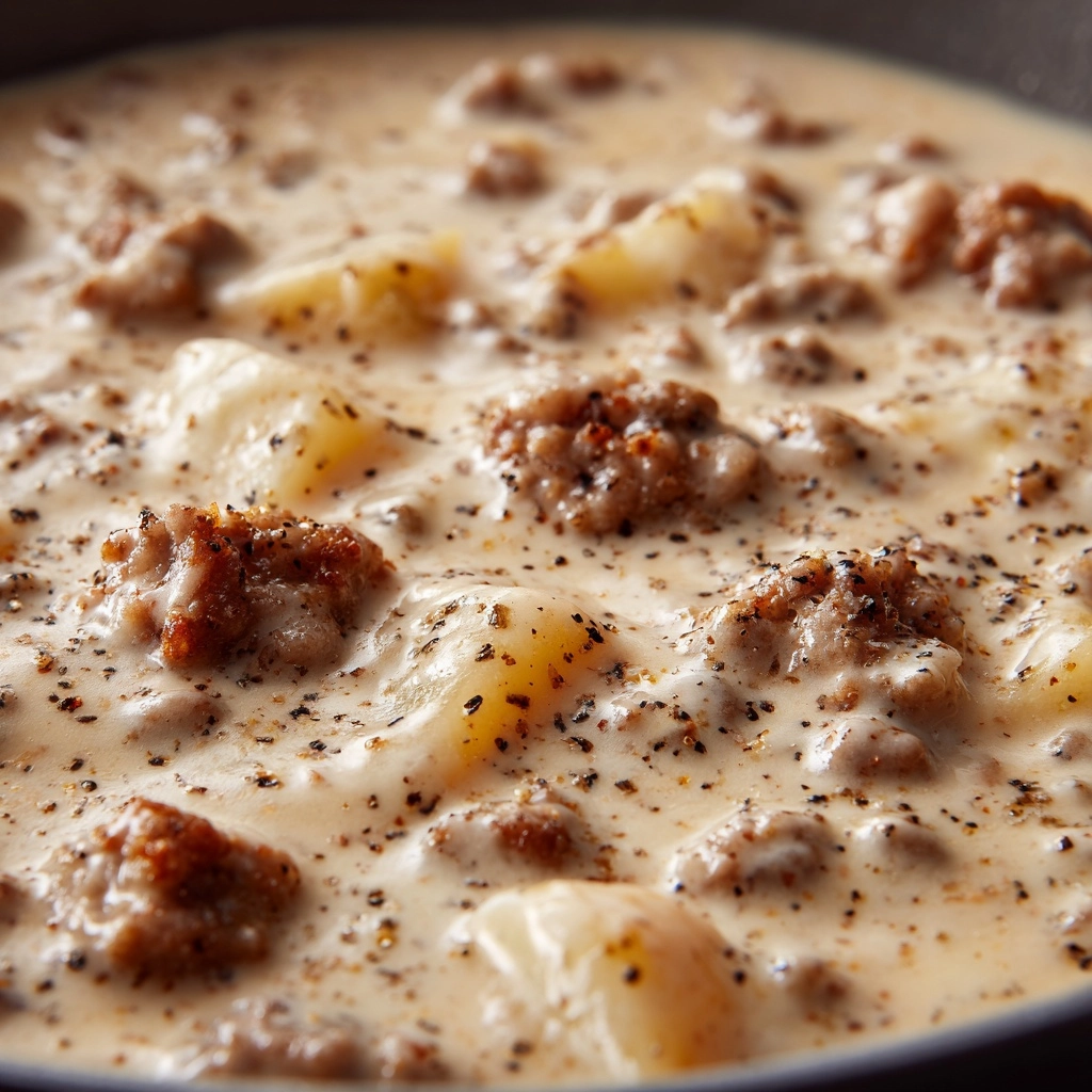 Pioneer Woman Sausage Gravy Recipe - Recipe Image
