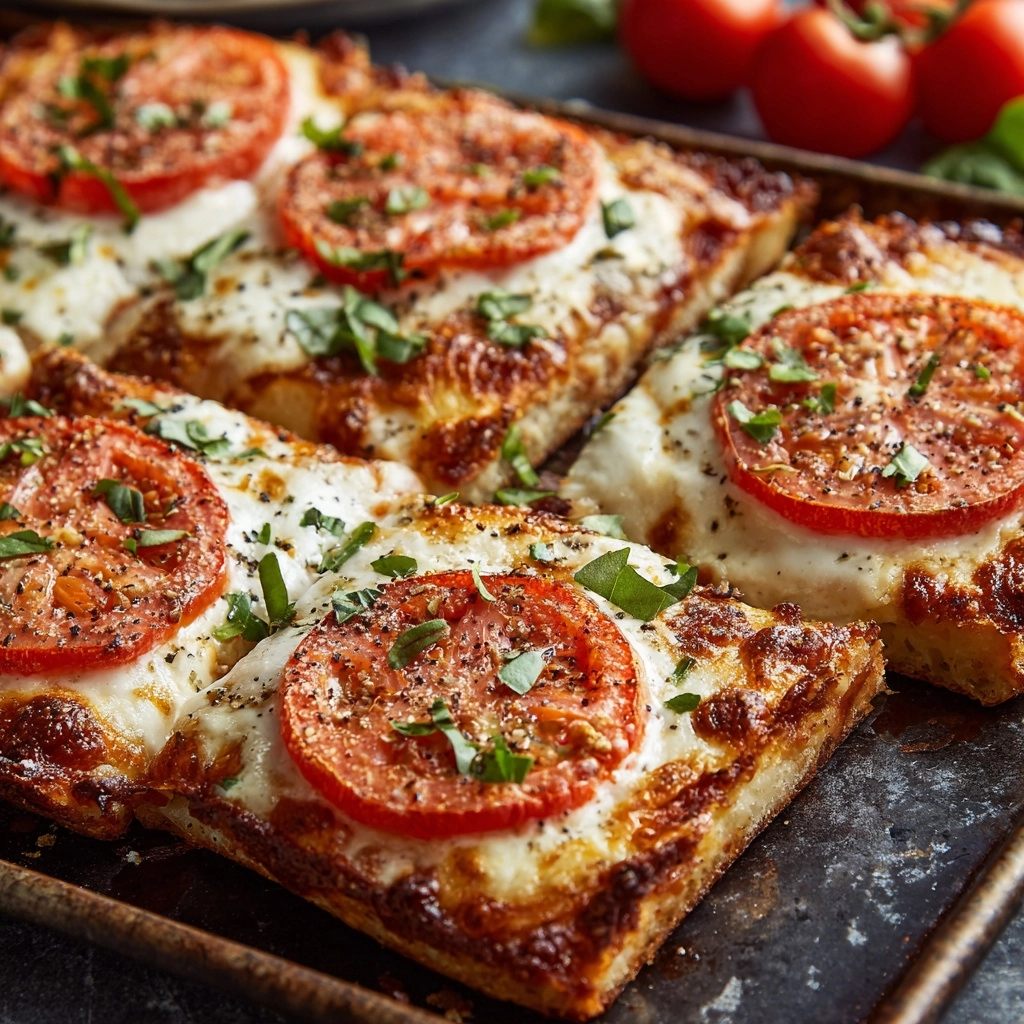 Crescent Roll Tomato-Basil Squares Recipe