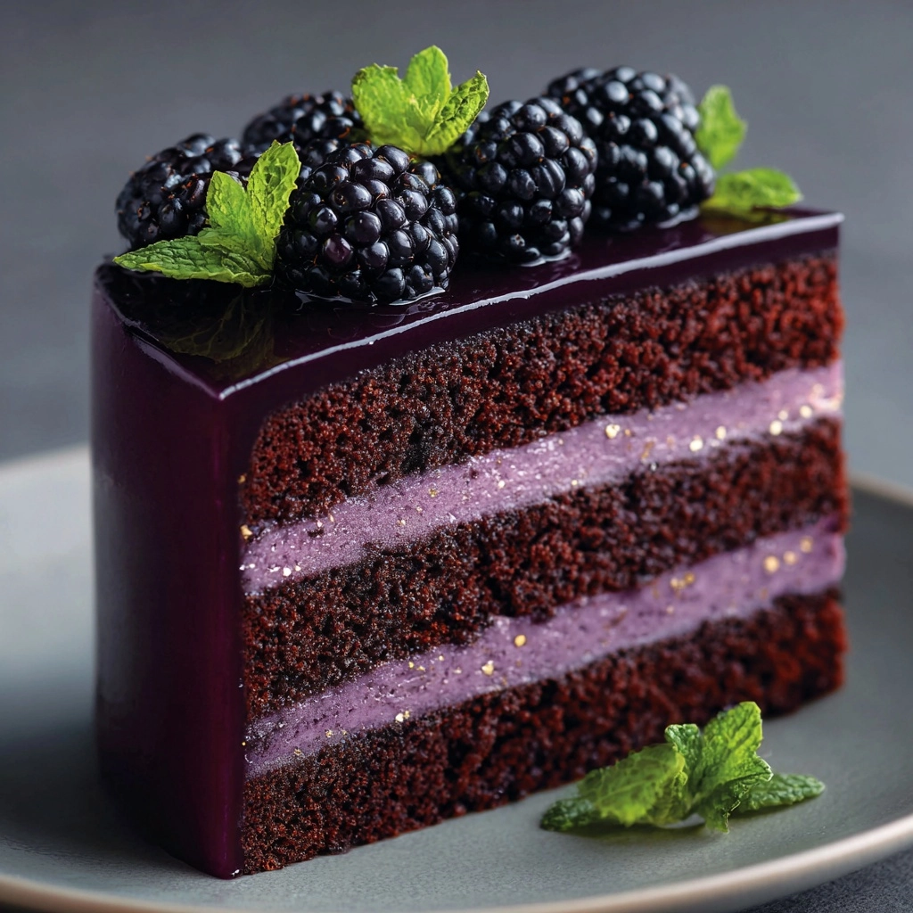Dark Romance Cake Recipe - Recipe Image