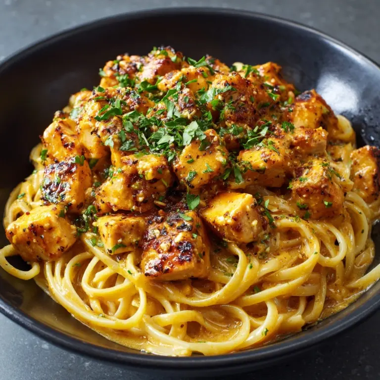 Cowboy Butter Chicken Linguine Recipe