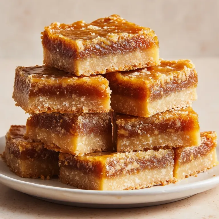 Vegan Cinnamon Chickpea Blondies Recipe