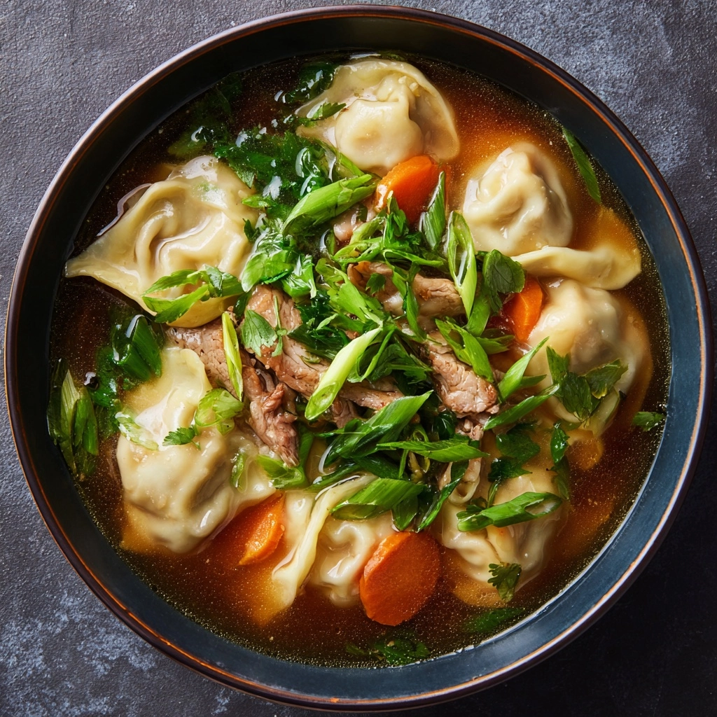 Potsticker Soup – A Cozy and Flavorful Dish Recipe - Recipe Image