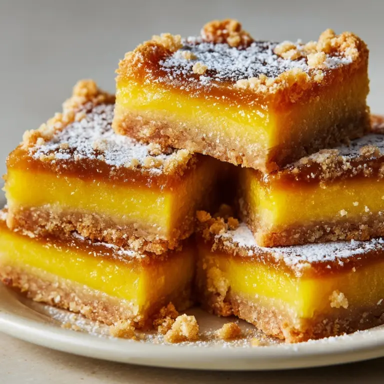 Salted Caramel Gooey Butter Bars Recipe