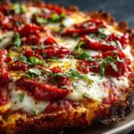 Calabrian Chili Roasted Red Pepper Pizza Recipe