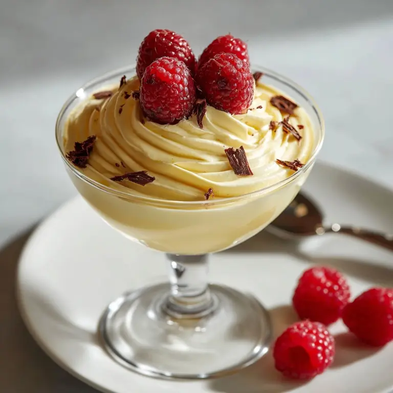 Classic French Vanilla Mousse Recipe