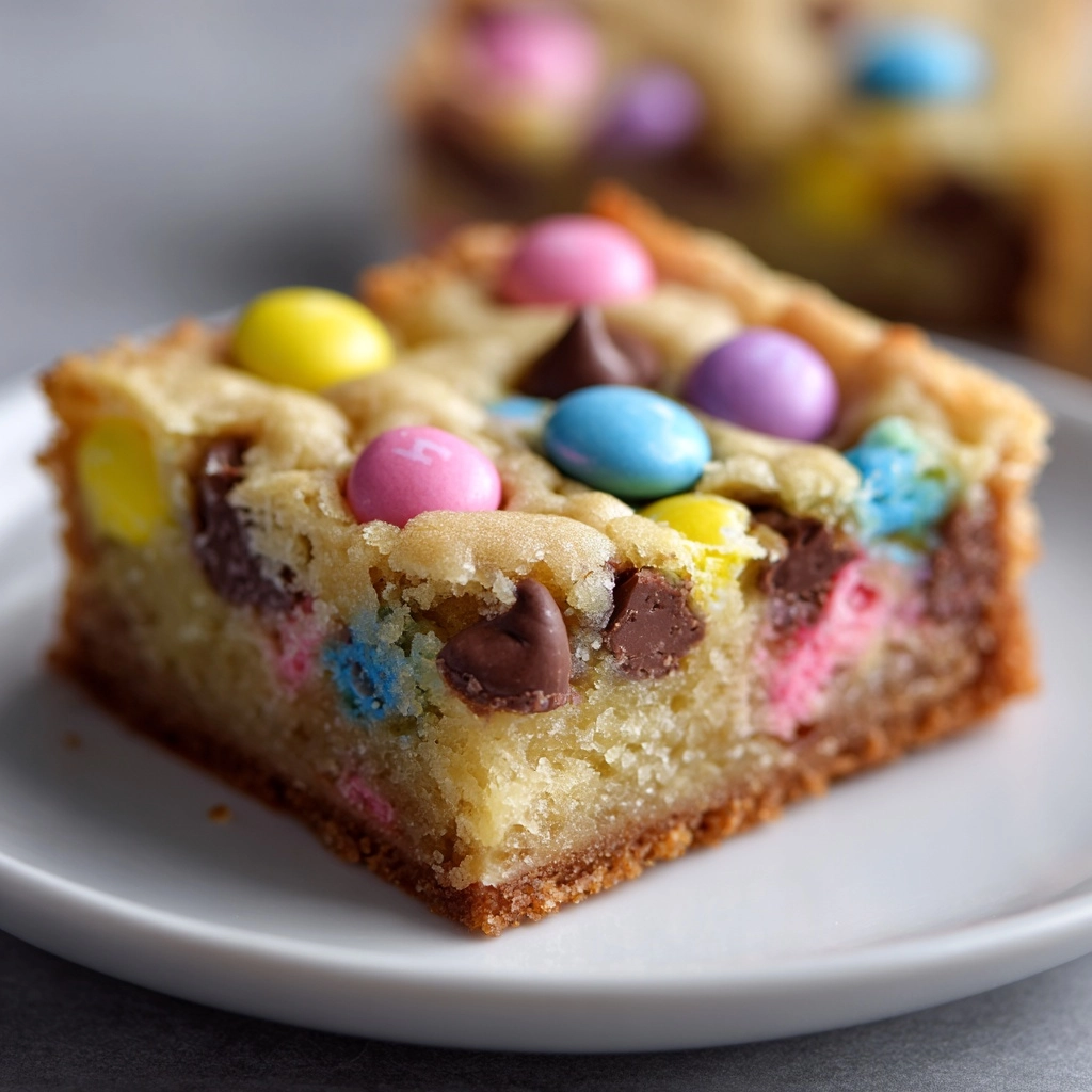Easter Cake Mix Cookie Bars Recipe - Recipe Image