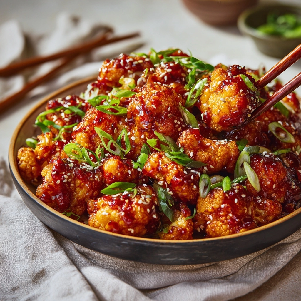 Sticky Sesame Cauliflower Recipe - Recipe Image
