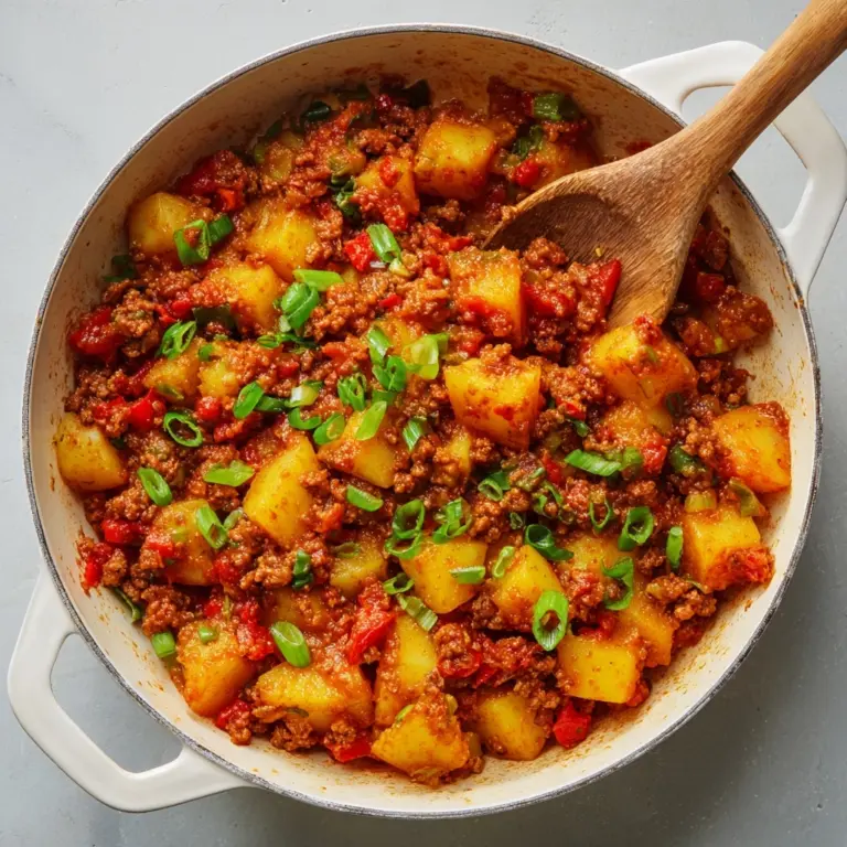 Beef and Potato Skillet Recipe