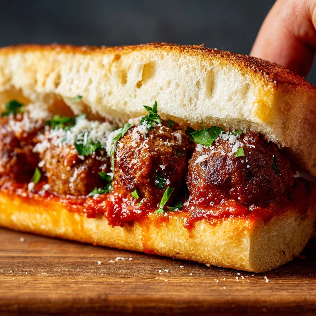 Ultimate Beefy Meatball Sub Delight Recipe - Recipe Image