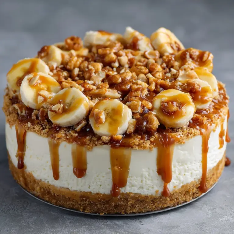 Banana Pudding Crunch Cheesecake Recipe