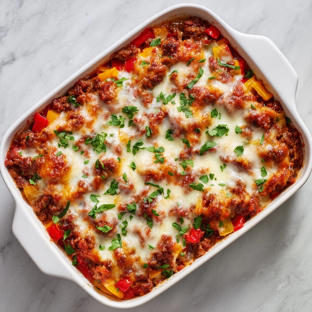 Homestyle Ground Beef Casserole Dinner Recipe - Recipe Image