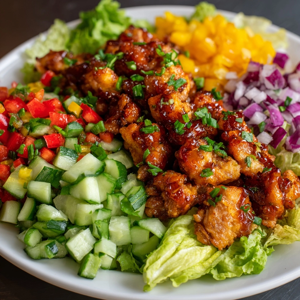 Honey Hot Chicken Salad Recipe - Recipe Image