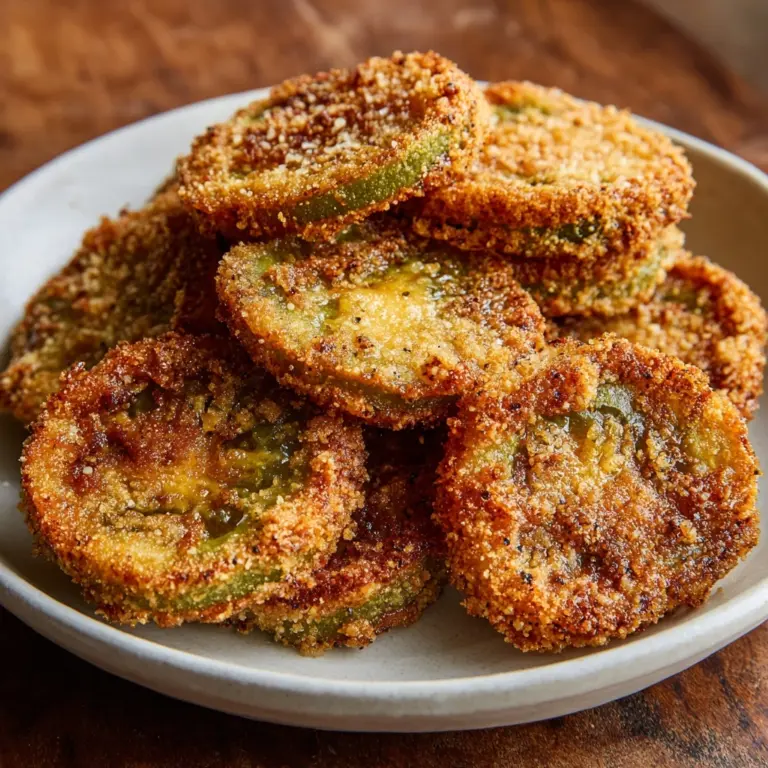 Easy Oven-Fried Green Tomatoes Recipe