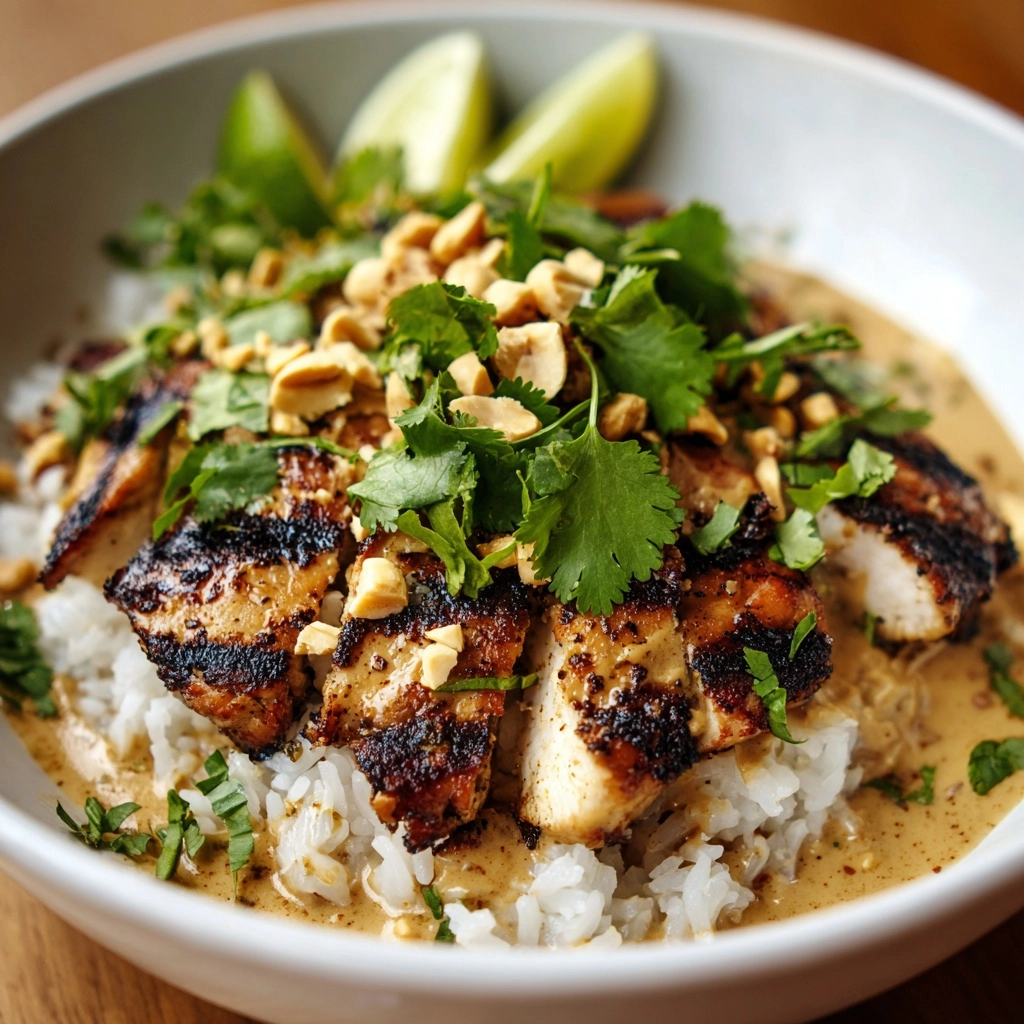 Thai Peanut Chicken Recipe - Recipe Image