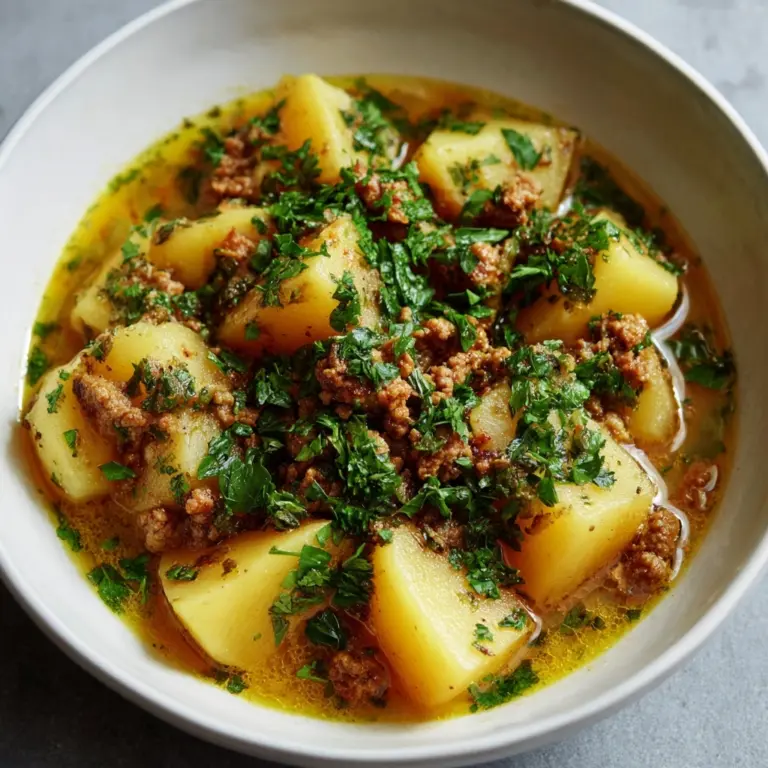Creamy Potato & Sausage Soup Recipe