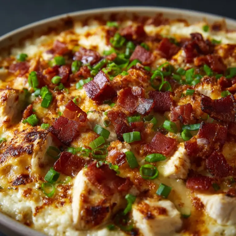Easy Low Carb Chicken Casserole Recipe