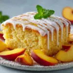 Brown Sugar Peach Cake Recipe
