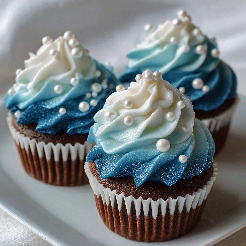 Blue Velvet Cupcakes Recipe - Recipe Image