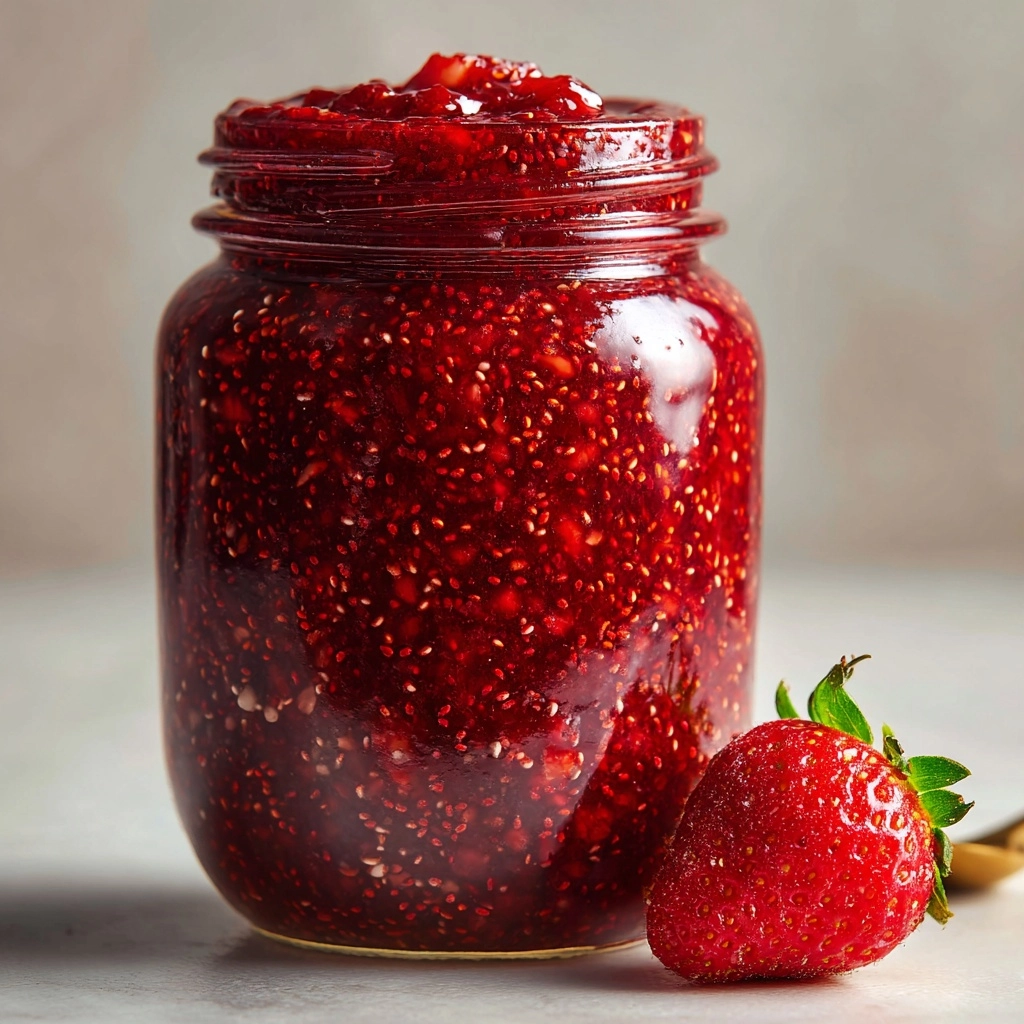 Quick and Easy Strawberry Jam Recipe - Recipe Image