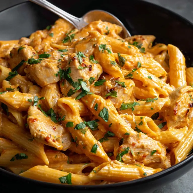 One Pot Cheesy Chicken Pasta Recipe