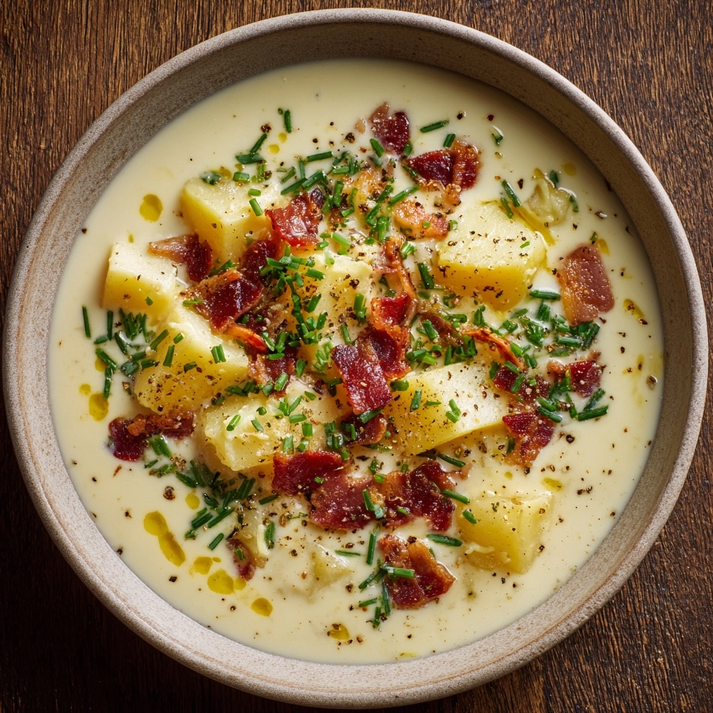 Creamy Potato Soup Recipe - Recipe Image