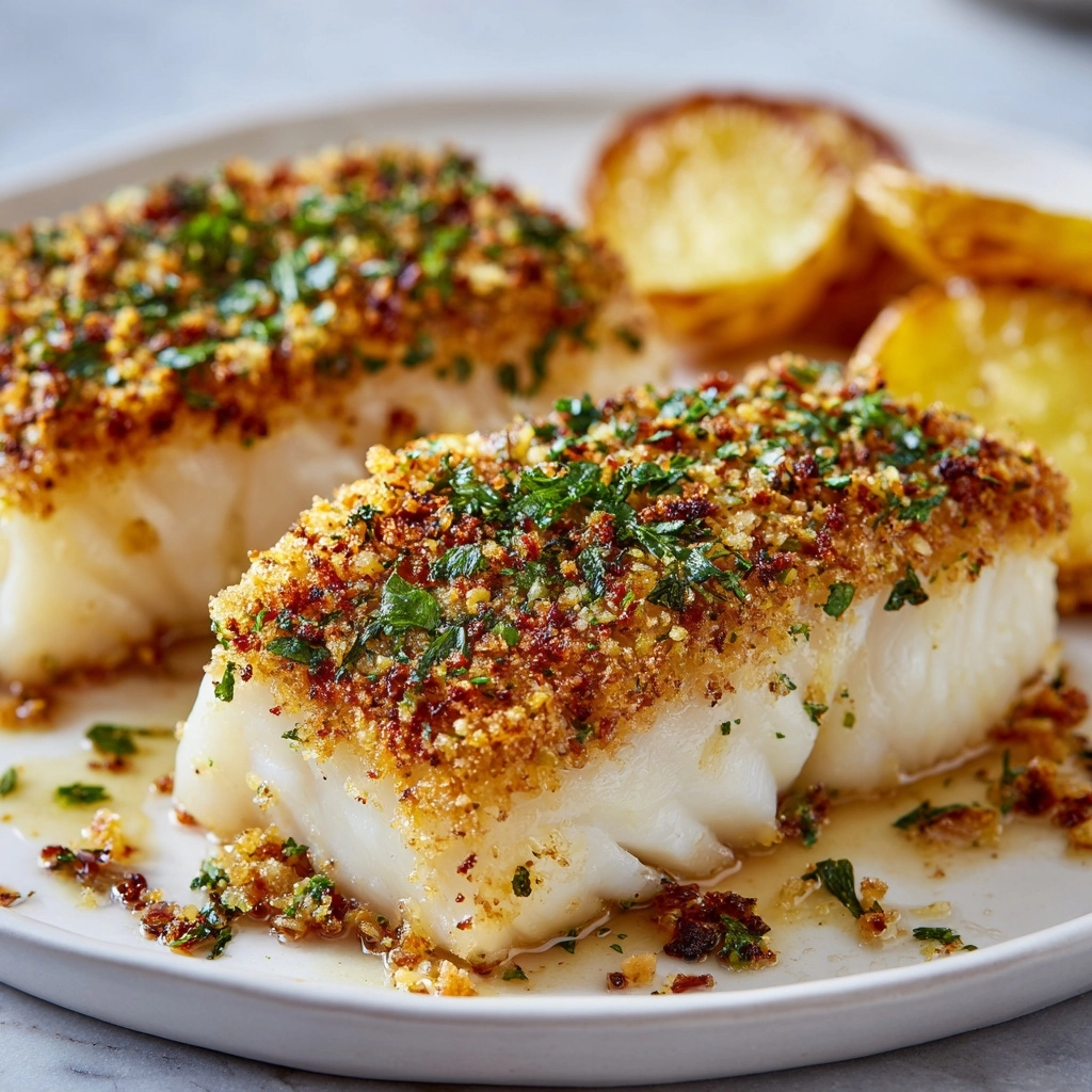 Herb-Crusted Tilapia Recipe - Recipe Image