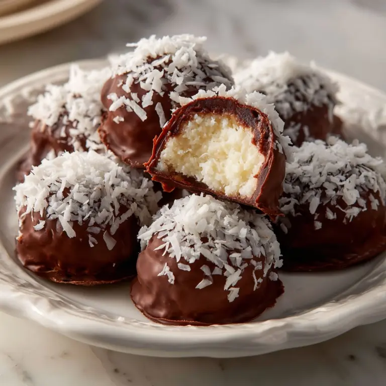 No-Bake Coconut Cream Balls Recipe