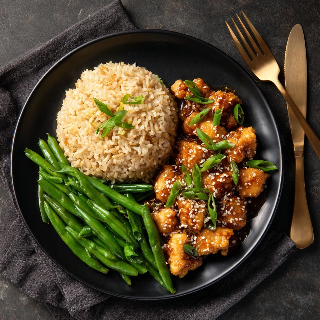 Chicken Green Bean Stir Fry Recipe - Recipe Image