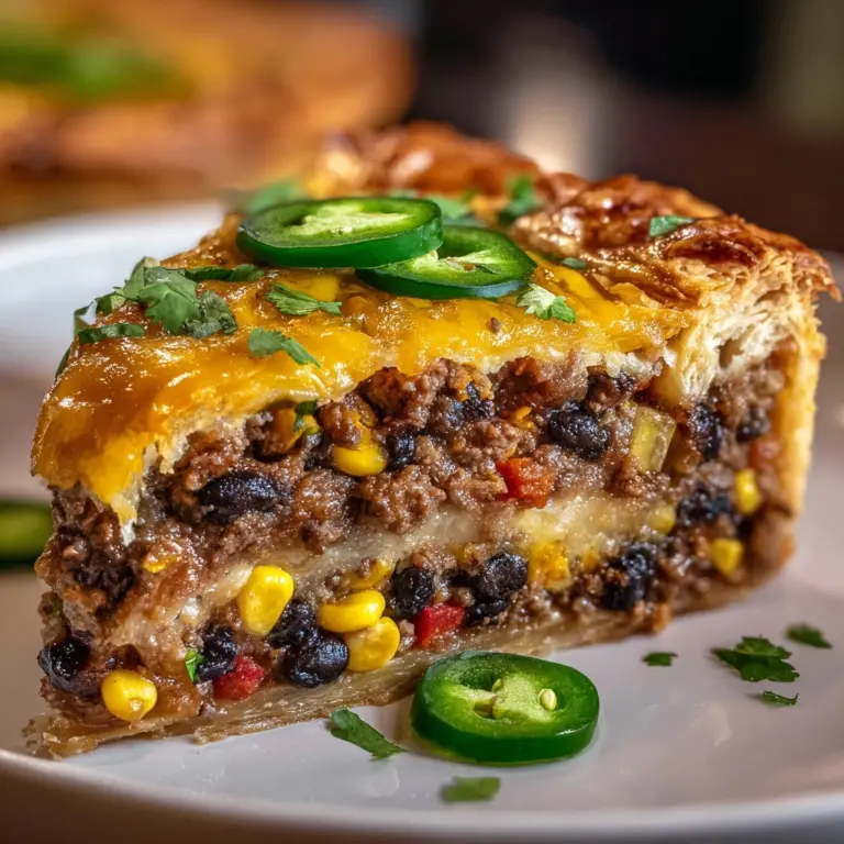 Cheesy Burrito Pie Recipe