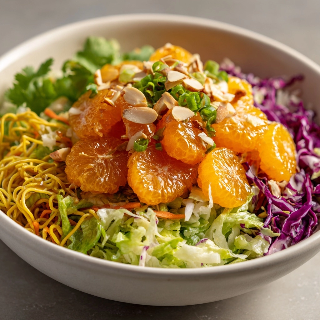 Crunchy Asian Ramen Noodle Salad Recipe - Recipe Image